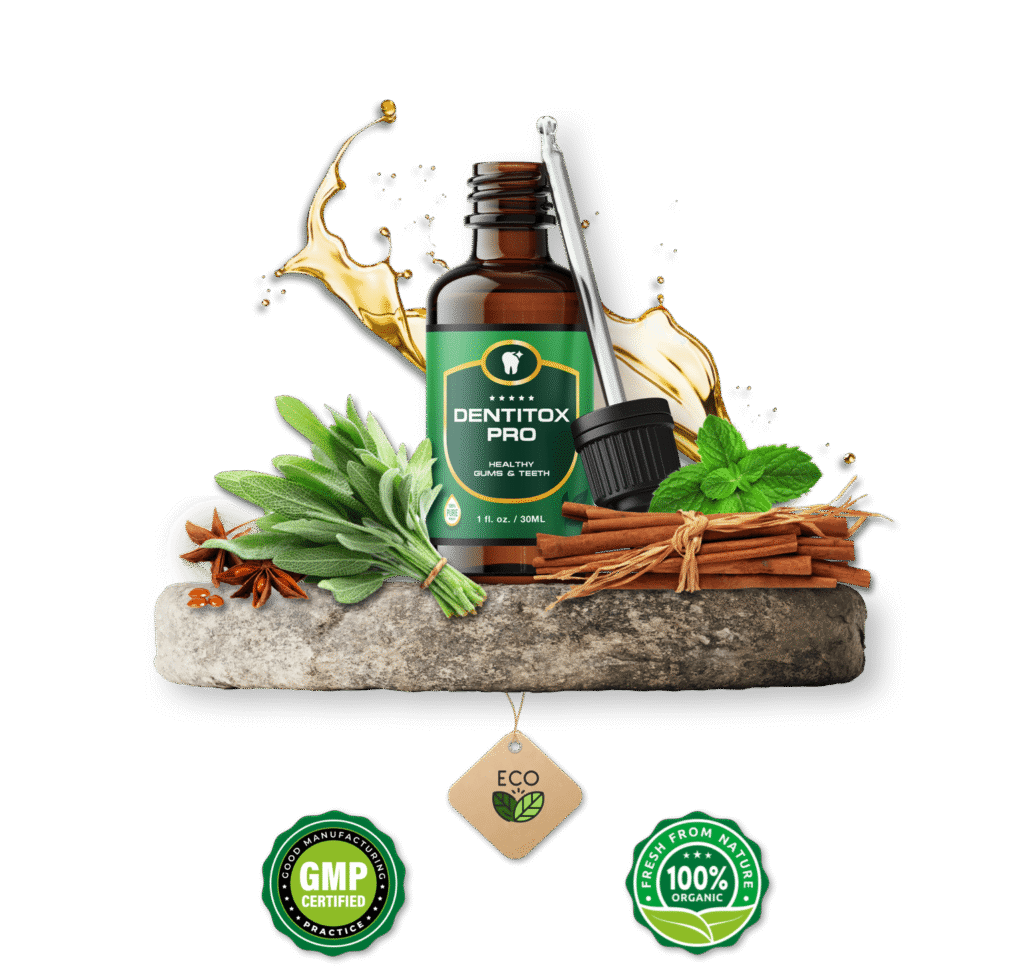 Dentitox Pro liquid dental drops bottles