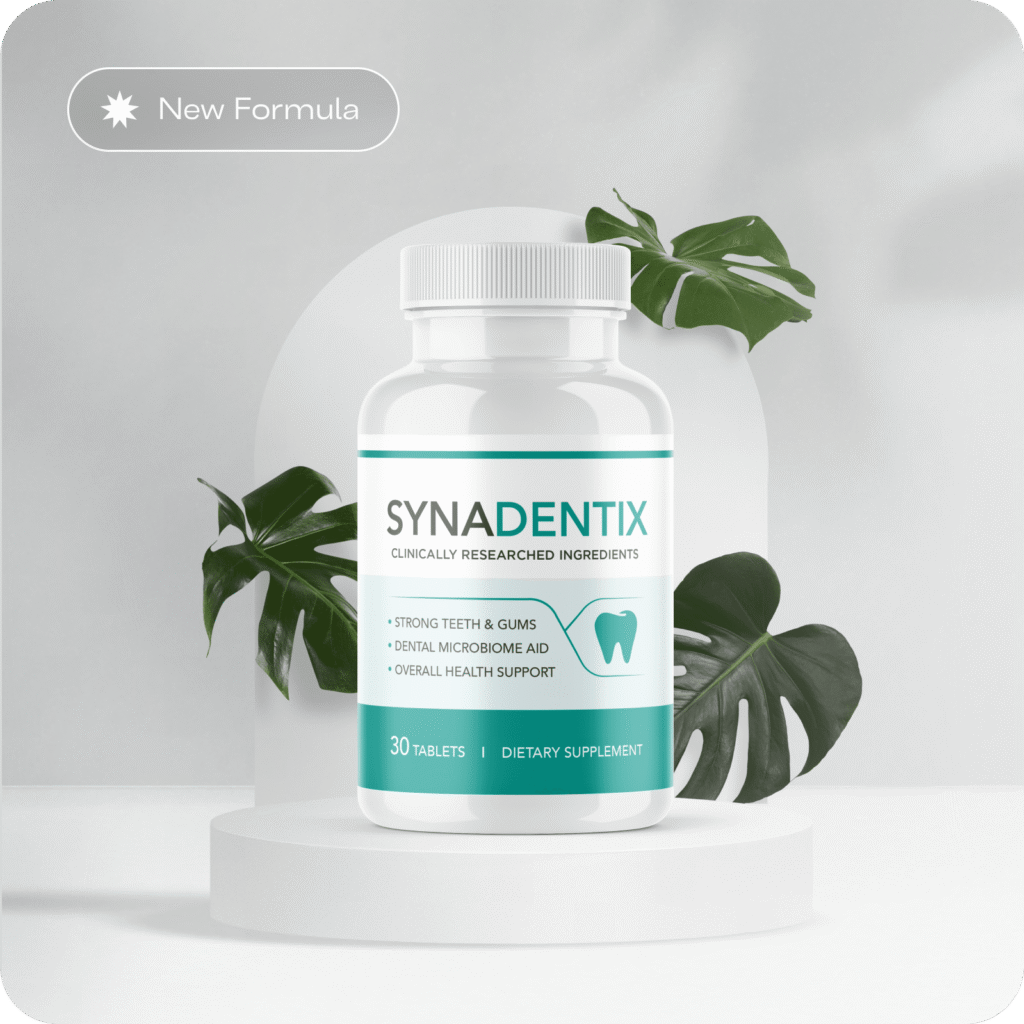 SynaDentix dental supplement bottle